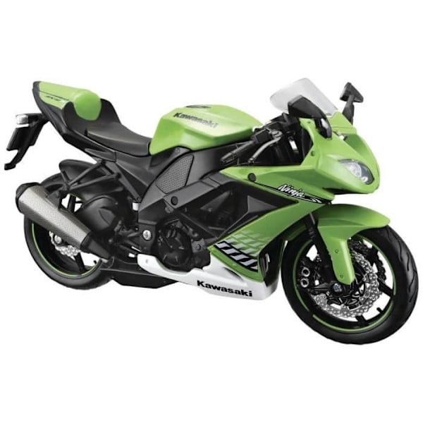 Modell Motorcykel - MAISTO - Kawasaki ZX-10R '10 - Grön - Interiör