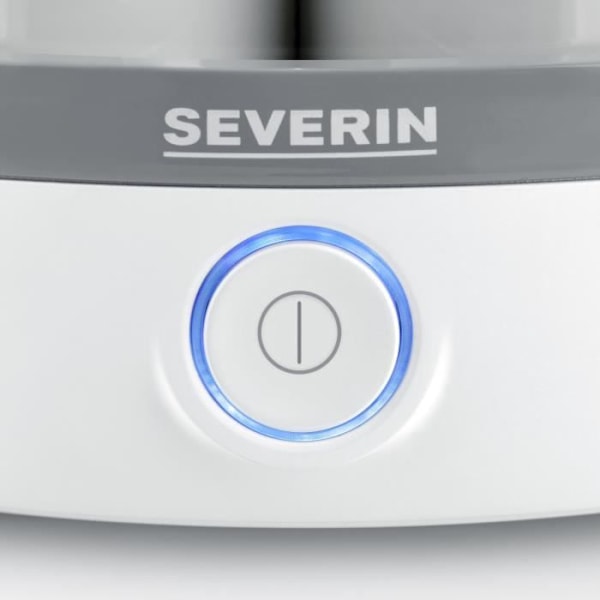 Yogurtmaskine SEVERIN - JG3518 - Kapacitet 7 potter à 150 ml - Uden BPA - 13W Hvid grå