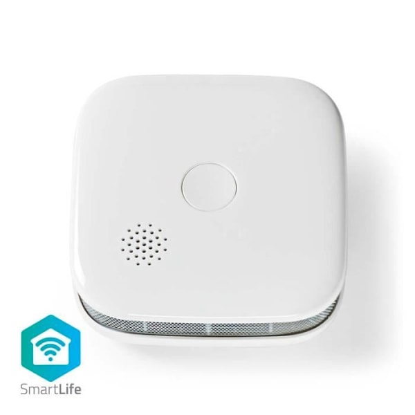 Savuhälytin - NEDIS - SmartLife - Langaton - Fotoelektrinen - 85 dB Vit