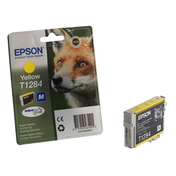 EPSON Inkjet Cartridge - Gul - Inkjet - Standard Yield - 225 sider