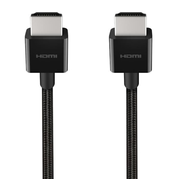 BELKIN HDMI-kabel 2,1 M/M - Ultra Hd High Speed - 2 m - Svart