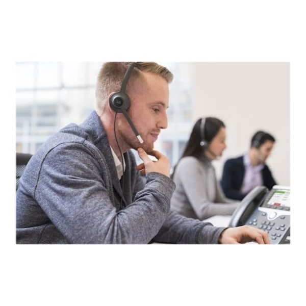 On-ear headset - Cisco - 532 - Kablet - Kompatibel med IP-telefon - Sort