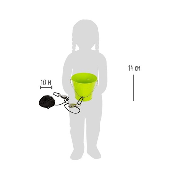 Ulkoleikkimökki - Pienijalkainen leikkimökki - 11905 Grøn