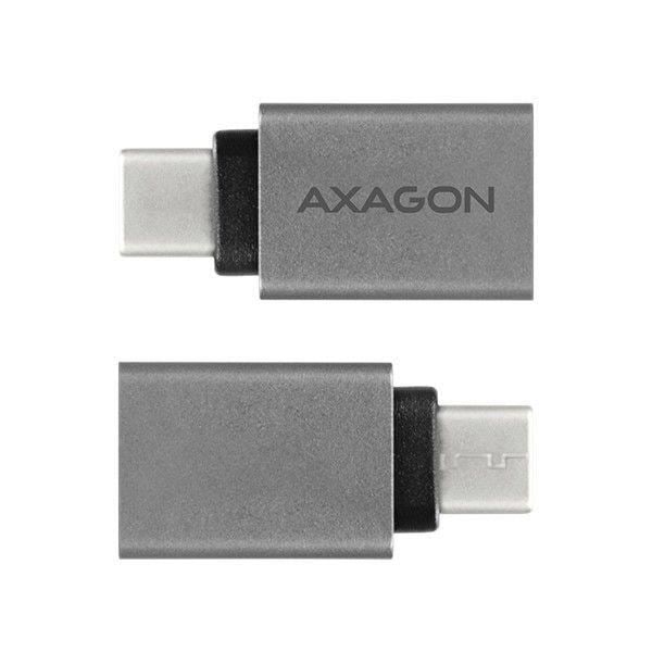 AXAGON RUCM-AFA sovitin USB-C - USB-A ALU - 8595247903822