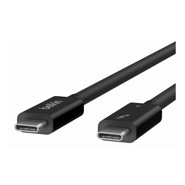 Thunderbolt 4 - BELKIN - 2 m - 40 Gbit/s - 100 W Tehojakelu - USB Type-C