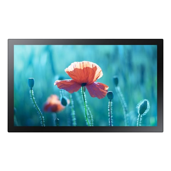 LED-taustavalaistu LCD-litteänäyttö kosketusnäytöllä (multi-touch) - Samsung - Samsung QB13R-TM QBR-TM Series - 13" luokka (13 musta