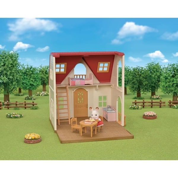 SYLVANIAN FAMILIES - 5567 - Det hyggelige landsbyhus - Fra 3 år Flerfärgad