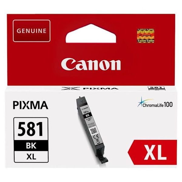 CLI-581BK XXL Ink Tank - Canon - XXL Størrelse - Sort