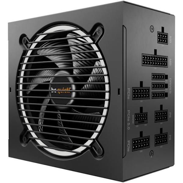 Mat - Var tyst! - Pure Power 12 M - 850W - 80Plus Gold - ATX 3.0 Svart