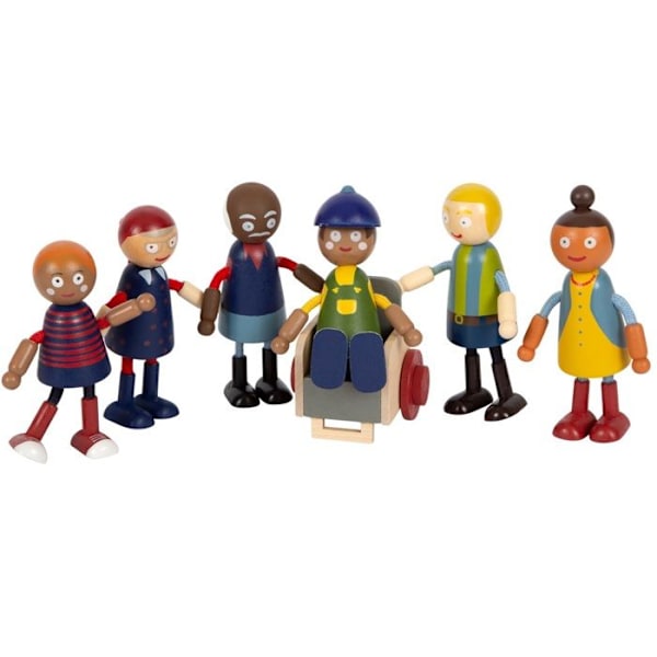 Small foot - Nukkekotiperhe pyörätuolilla - LEGLER