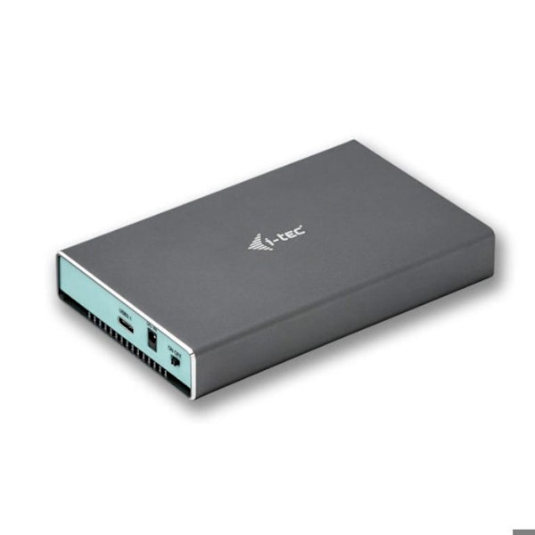 DAS-tallennusjärjestelmä - I-TEC - MySafe - 2 lokeroa - USB 3.1 - RAID 0, 1, JBOD Alumiini