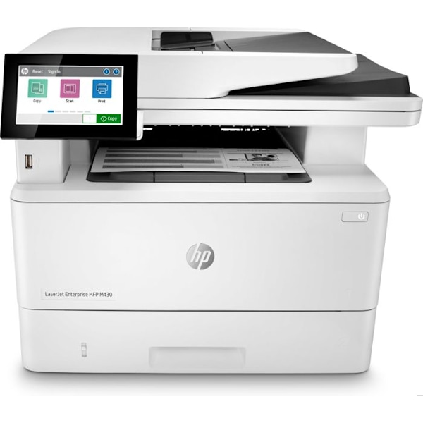 Multifunktionel Laserprinter - HP - Laserjet Enterprise MFP M430f - 63 ppm - A4 - Automatisk Dobbelttryk