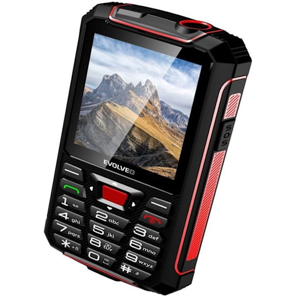 EVOLVEO StrongPhone W4 punainen