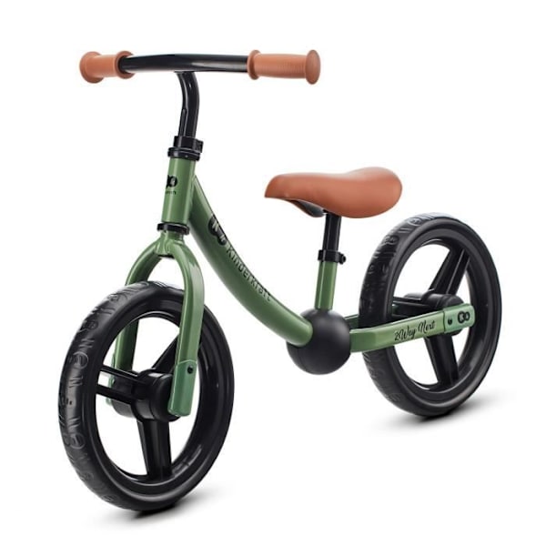 Draisienne Kinderkraft 2WAY NEXT - Grøn - Fra 3 år - Let og ergonomisk