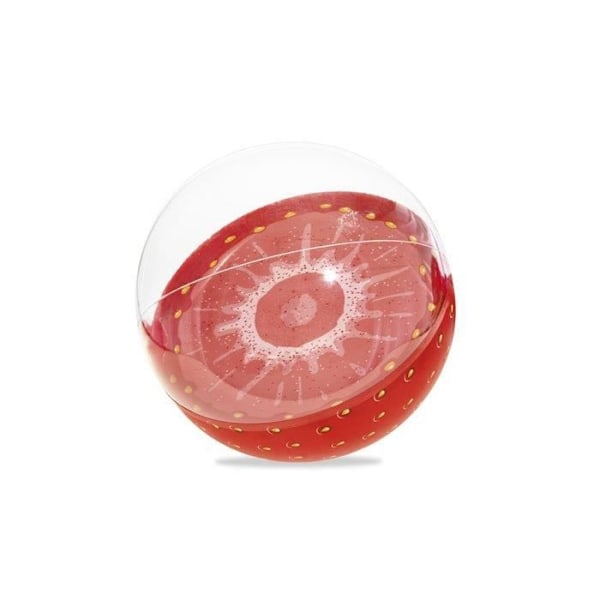 Uppblåsbar boll - Beach Fashion Ball Fruits - Bestway - diameter 46 cm Röd, orange, grön