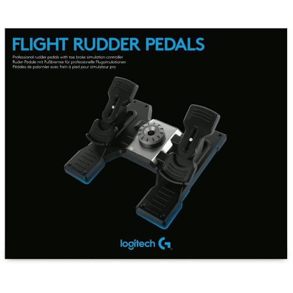 Pedalboard - Saitek från Logitech - Pro Flight Rudder Pedals