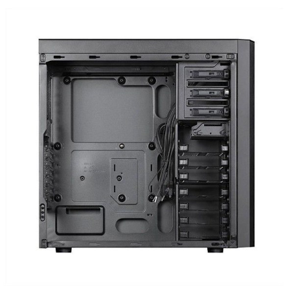 Chieftec computertaske CW-01B-OP Mid Tower sort - 0753263076977