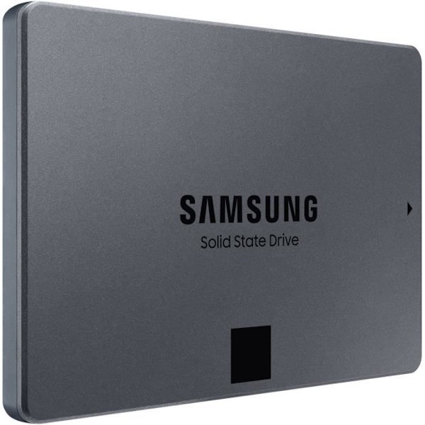 SAMSUNG - Internt SSD-drev - 870 QVO - 1TB - 2,5" (MZ-77Q1T0BW)