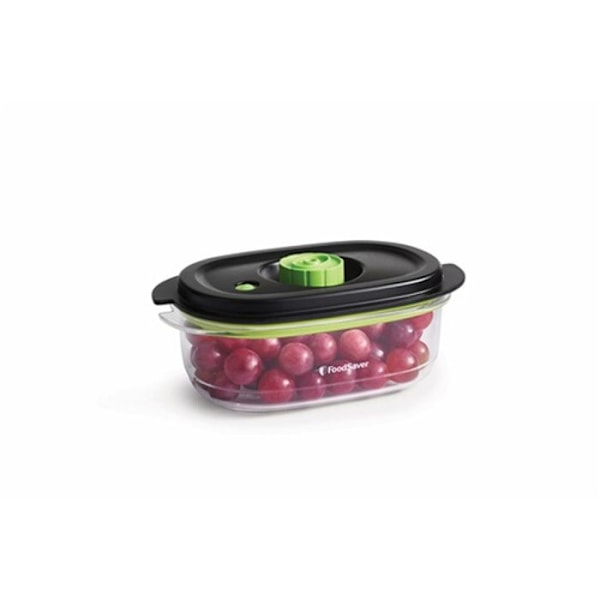 Tyhjöpakkaukset - Foodsaver - FFC026X - 0,7L, 1,2L, 1,8L - Naarmutusvastaiset - Mikroaaltouuniin yhteensopivat Transparent
