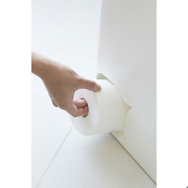YAMAZAKI - WC-paperin säilytysjuttu - L23 cm - Valkoinen