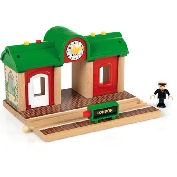 Hovedstation til stemmeoptager Beige och grön