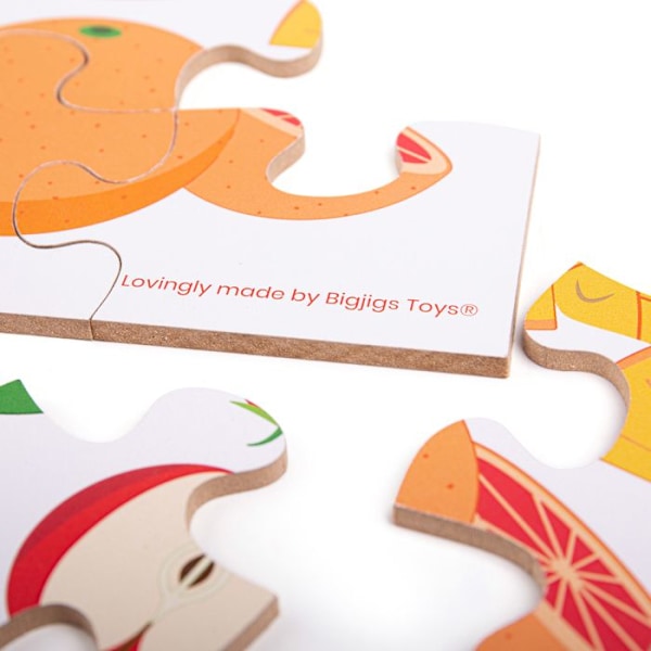Bigjigs Fruit gulvpuslespil - BIGJIGS mærke - Til børn - Flerfarvet Flerfarvet