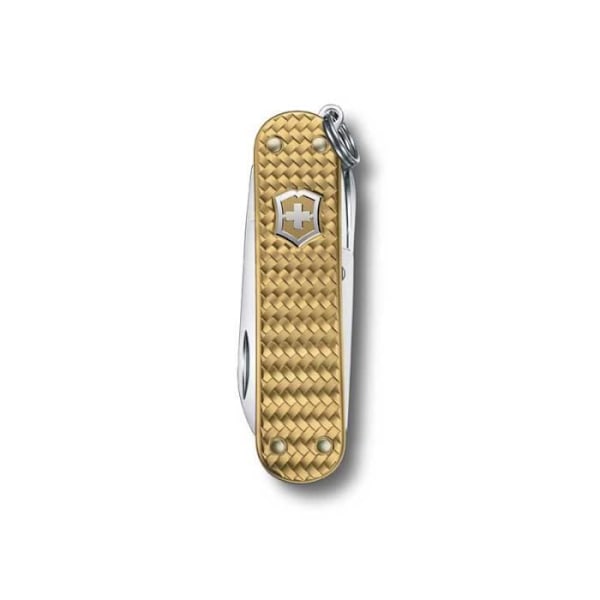 VICTORINOX CLASSIC SD ÆDEL ALOX MESSING GULD KNIV