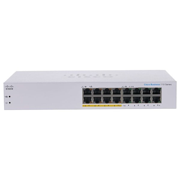 CISCO CBS110 Hallitsematon 16-porttinen GE CBS110 Hallitsematon 16-porttinen GE
