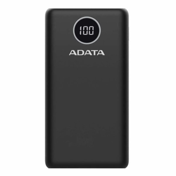 Adata Powerbank P20000QCD 20000mAh QC/PD musta - AP20000QCD-DGT-CBK musta