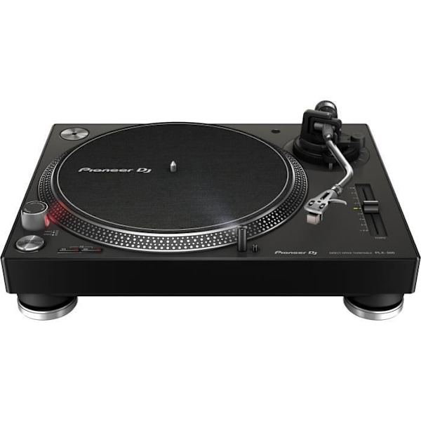 Platine Vinyle - PIONEER DJ - PLX-500-K - Analog lyd - 1 USB udgang - Sort Sort