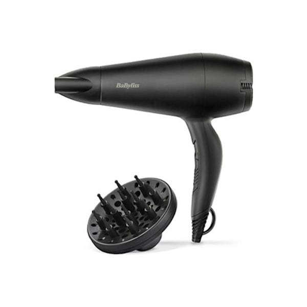 BABYLISS Babyliss D215DE hårtørrer Sort