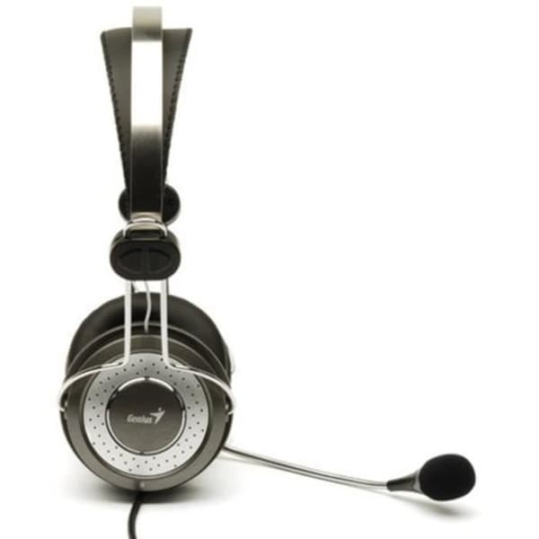 GENIUS Headset Headset - Kabelanslutet - Stereo - Grå