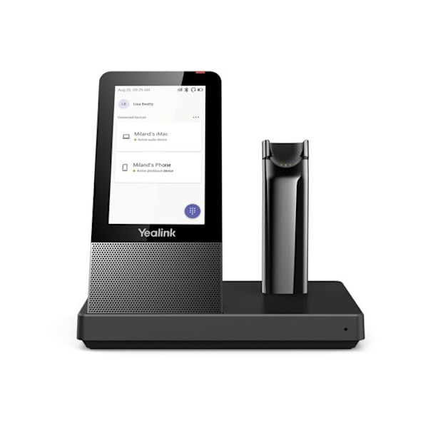 Kuulokkeet - Yealink - WH67 UC - Intra-aurikulaariset - Langattomat - Korvakiinnitys