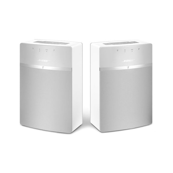 Bärbar högtalare BOSE - Bärbar hemhögtalare - Bluetooth, Wifi - Inbyggd Alexa och Google - Vit Vit