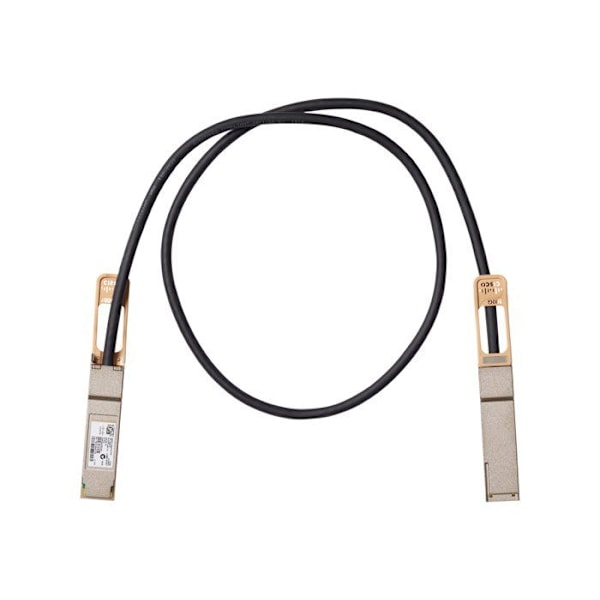 Direkte tilslutningskabel - Cisco - 100GBASE-CR4 - 1 m - Twinaxial - QSFP