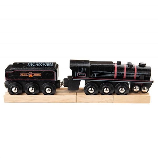 Big Jigs BIBJT454 - KVM SWITCH - bigjigs 5 Lokomotiv, Farve Sort ()