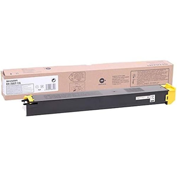 Toner - SHARP - DX25GTYA - Keltainen - 7000 Sivua - Yhteensopiva DXC2500