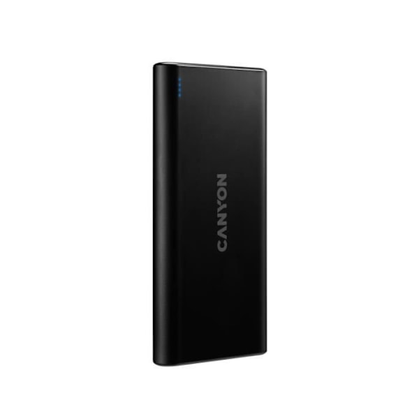 CANYON PB-106 ULKOINEN AKKU 10000MAH MICRO-USB-USB-C - POWERBANK PO musta
