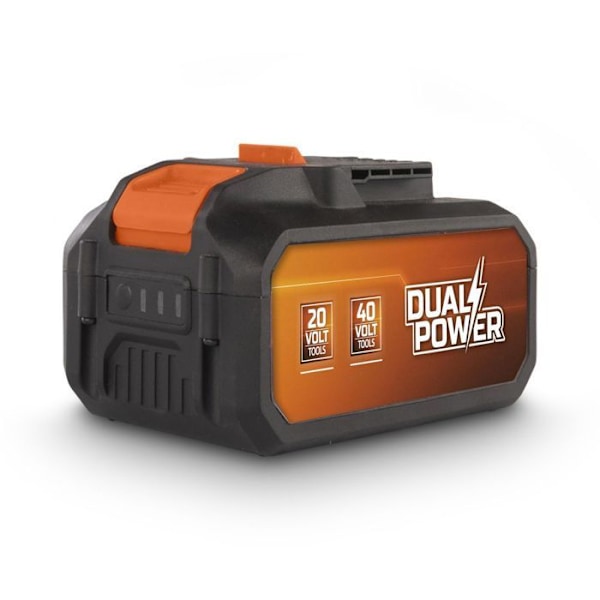 Batteri Dual Power POWDP9040 - til 20 V og 40 V trådløse værktøjer - LED strømindikator - platform