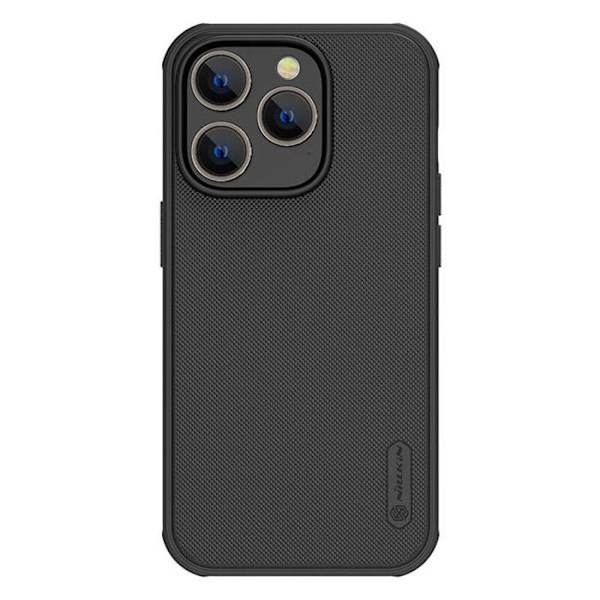 Super Frosted Shield Pro iPhone 16 etui - Nillkin - BlackActive Svart