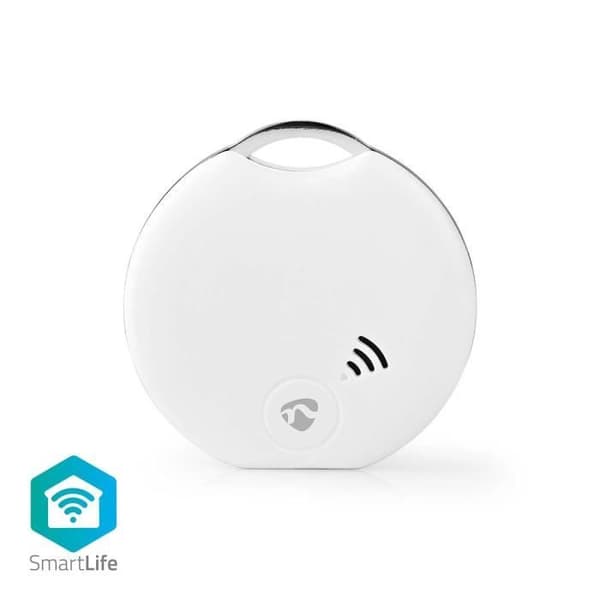 Nyckelspårare - NEDIS - BTKF10WT - Bluetooth 4.0 - Batteritid 1 år - Vit Vit