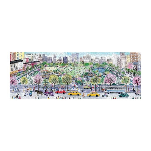 Puzzle panoramisk 1000 brikker: Bylandskab, Michael Storrings