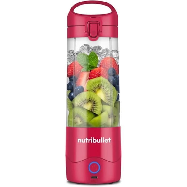 Blender portabel - NutriBullet - NBP003MA - 475 ml - Utan BPA - USB-C-kabel