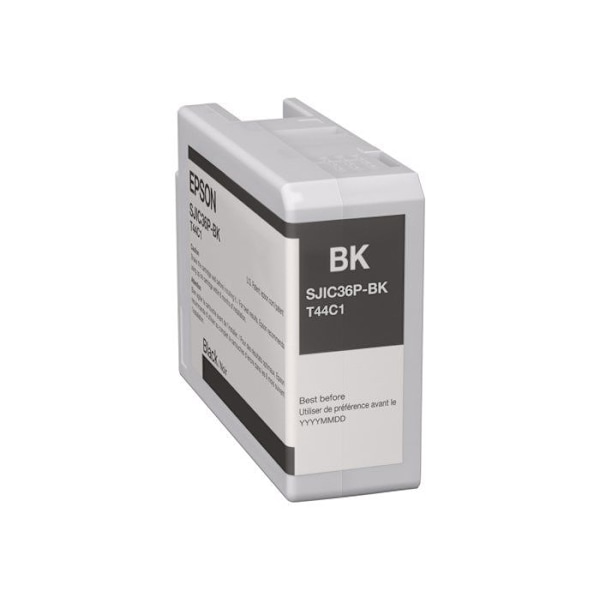 Blækpatron - Epson - SJIC36P - Sort - Original - 80 ml