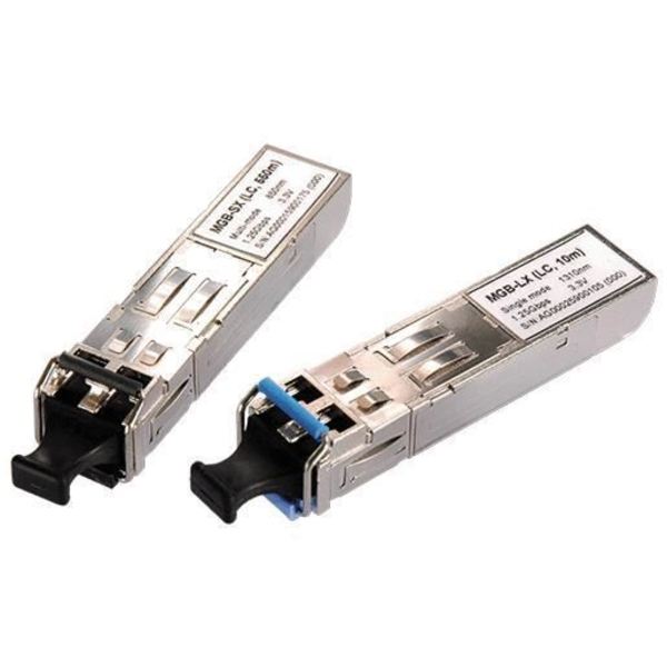 SFP sendermodul (mini-GBIC) - Mærke - 1000Base SX2 LC - Optisk fiber - 2 km