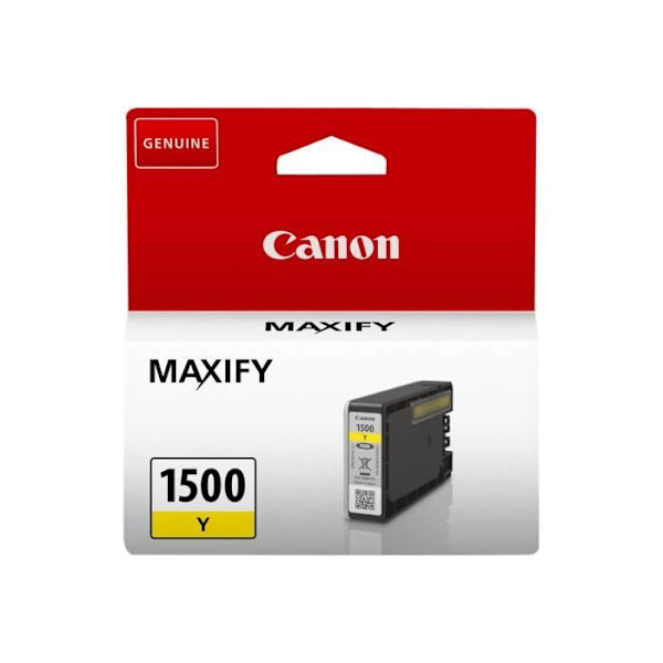 Canon PGI-1500 Y 4,5 ml gul originalbläckbehållare för MAXIFY MB2050, MB2150, MB2155, MB2350, MB2750, MB2755