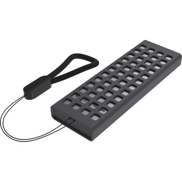 Eksternt harddiskkabinet USB 3.2 - NVMe M.2 Type 2280 Lexar E6 - sølv - TU