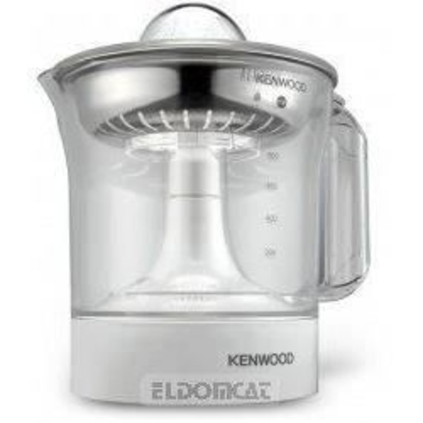 KENWOOD True JE290 sitruspuristin - Ruostumattomasta teräksestä valmistettu seula - Kaksoiskierto - 1L - Valkoinen ja harmaa vitt och grått
