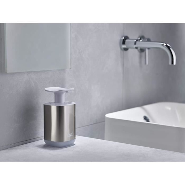 Tvålautomat - Joseph Joseph - Presto - 350 ml - Rostfritt stål - Silver