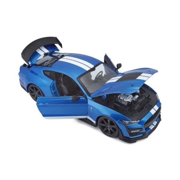 Miniature køretøj MAISTO 1/18 Ford SHELBY - Blå og hvid - Indvendig - Dreng - 3 år og op. Blå